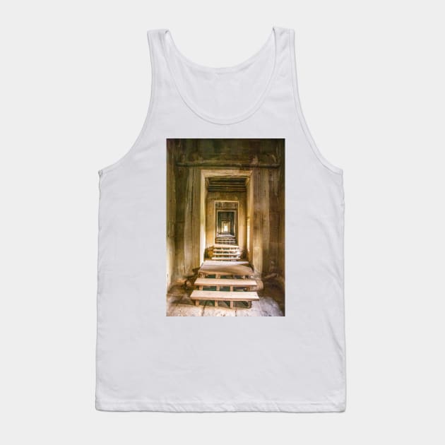 Endless Portals, Angkor Wat Tank Top by BrianPShaw